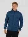Fundango Cruz Knit Fleece Jacket herren fleecepullover dunkelblau 1