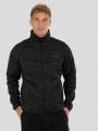 Fundango Cruz Knit Fleece Jacket herren fleecepullover grau 1