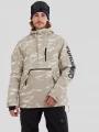 Fundango Tilbury Logo Anorak herren skijacke grau 1