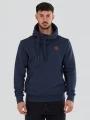 Fundango Conor Hooded Sweatshirt herren kapuzenpullover dunkelblau 1