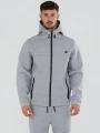 Fundango Hamal Tech Hoodie herren kapuzenpullover grau 1