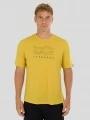 Fundango Wanaka Merino T-shirt herren t-shirt gelb 1