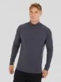 Fundango Temuka Merino Halfzip herren funktionsshirt grau 1