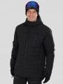 Fundango Fairfield Padded Jacket herren gesteppt skijacke Schwarz 1