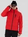 Fundango Portage Padded Jacket herren gesteppt skijacke rot 1
