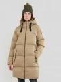 Fundango Vanessa Padded Jacket damen wintermantel braun 1