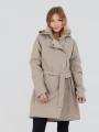 Fundango Charlotte Trenchcoat damen trenchcoat sand 1