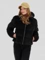 Fundango Lina Padded Jacket damen gesteppt übergangsjacke Schwarz 1