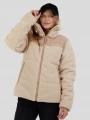 Fundango Nukka Padded Jacket damen gesteppt übergangsjacke sand 1