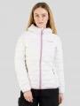 Fundango Vinke Padded Jacket damen gesteppt übergangsjacke weiß 1