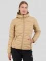 Fundango Vinke Padded Jacket damen gesteppt übergangsjacke gelb 1