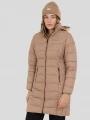 Fundango Lunel Padded Jacket damen gesteppt übergangsjacke braun 1