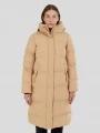Fundango Cosycoat Long Padded Jacket damen wattierte winterjacke gelb 1