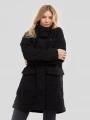 Fundango Elle Fleece Jacket damen mäntel Schwarz 1