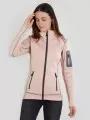 Fundango Antila Fleece Jacket damen fleecepullover rosa 1