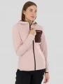 Fundango Nigata Full Zip Hoodie damen hybrid-midlayer rosa 1