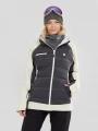 Fundango Medina Padded Jacket damen gesteppt skijacke Schwarz 1