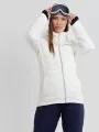 Fundango Punch Padded Jacket damen gesteppt skijacke weiß 1