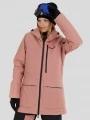 Fundango Poplar ECO Jacket damen skijacke rosa 1