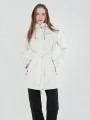 Fundango Regina II Waterproof Trench Jacket damen regenmantel sand 1