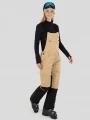 Fundango Sakura ECO Bib Pants damen skihose sand 1