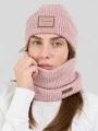 Fundango Grace Beanie damen strickmütze rosa 1